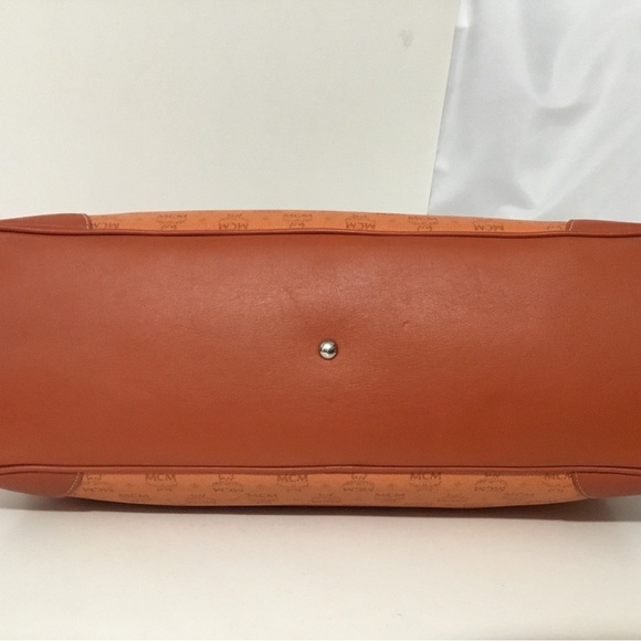 MCM Women's Leather Tote Triple Compartment Handbag - Picture 5 of 16